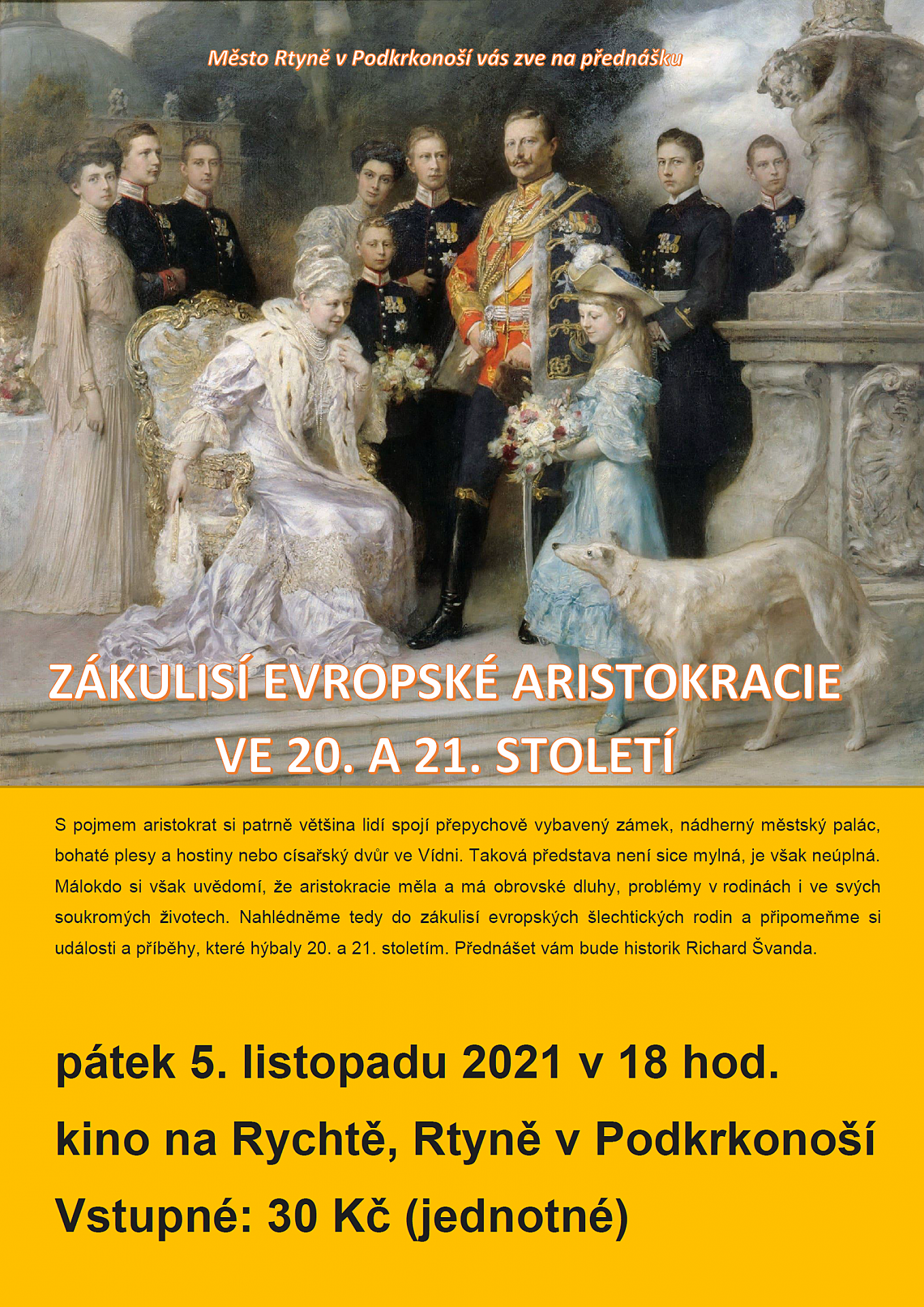 Zákulisí evropské aristokracie ve 20. a 21. století
