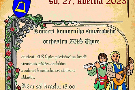 Koncert na hradě Vízmburk