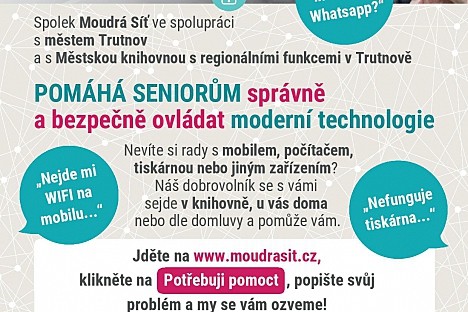 Moudrá Síť pomáhá seniorům v používání chytrých zařízení