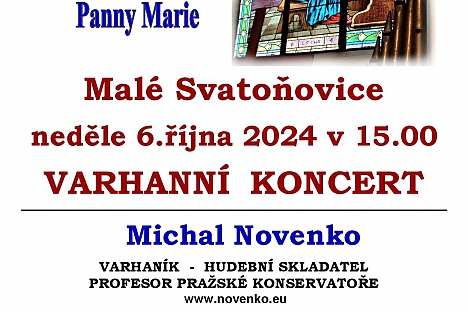 Varhanní koncert v Malých Svatoňovicích