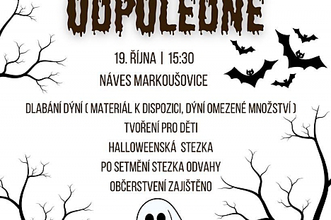 Halloweenské odpoledne v Markoušovicích