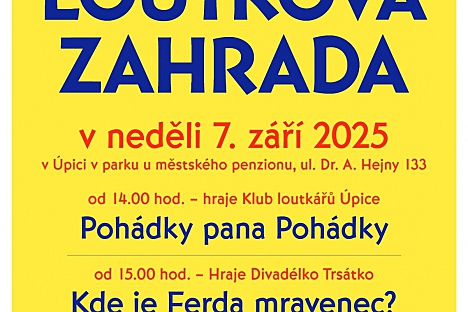 Klub loutkářů zve na Loutkovou zahradu! 