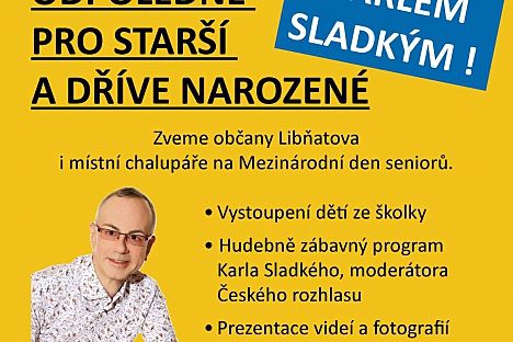 Odpoledne pro starší a dříve narozené s moderátorem Karlem Sladký