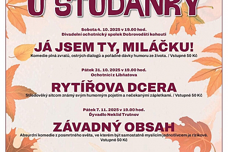 Divadelní podzim u Studánky 2025