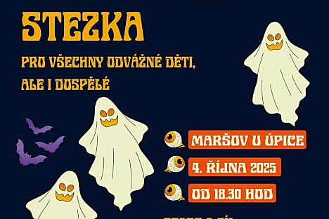 Říjnové dobrodružství plné strašidel čeká v Maršově