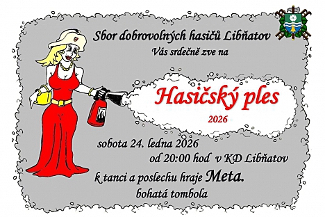 Hasičský ples v Libňatově
