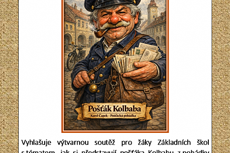 Hledá se podoba pošťáka Kolbaby!