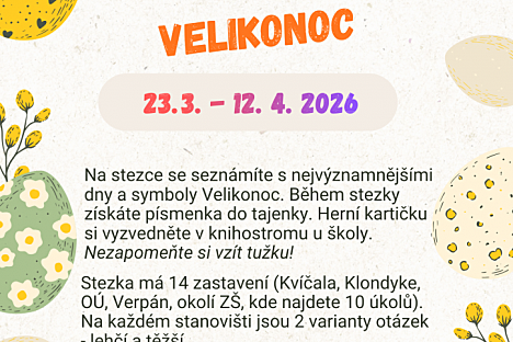 Velikonoční stezka „Tajemství Velikonoc“