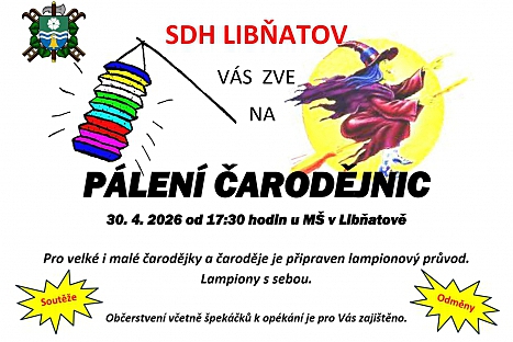 PÁLENÍ ČARODĚJNIC V LIBNATOVĚ