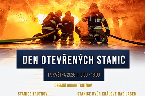 Den otevřených stanic HZS Královéhradeckého kraje 2026