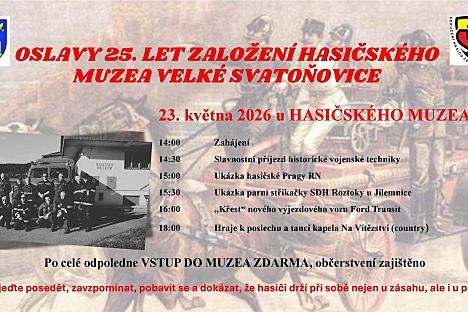 Čtvrtstoletí Hasičského muzea