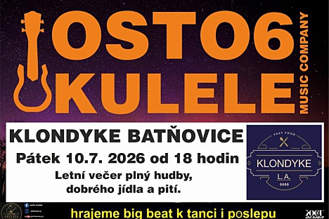 Klondyke Batňovice zve na letní hudební večer! 