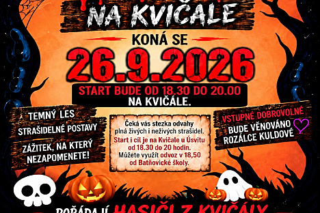 Strašidelný les na Kvíčale