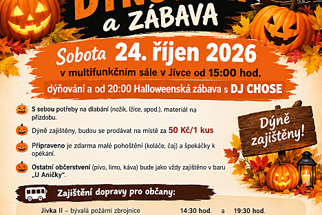 8. JÍVECKÉ DÝŇOVÁNÍ A ZÁBAVA