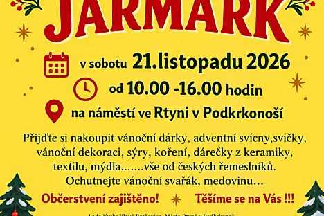 Vánoční jarmark ve Rtyni v Podkrkonoší